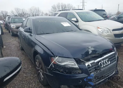 2009 Audi A4 2.0T Premium из США, поврежденный, VIN WAUSF78K29N049879